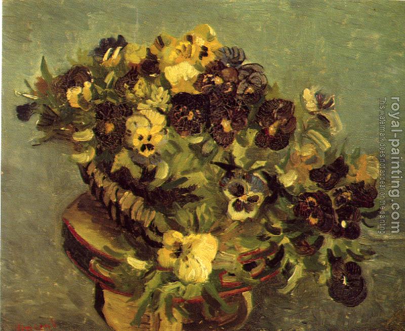 Vincent Van Gogh : Bowl of Pansies
